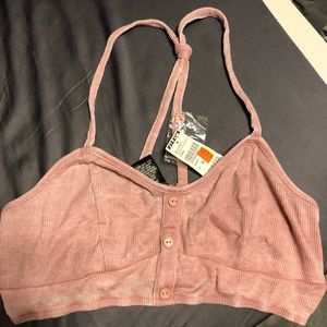 Tilly’s bralette/small shirt